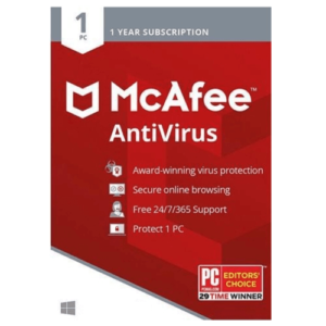 McAfee-Antivirus-1-PC-1-Year